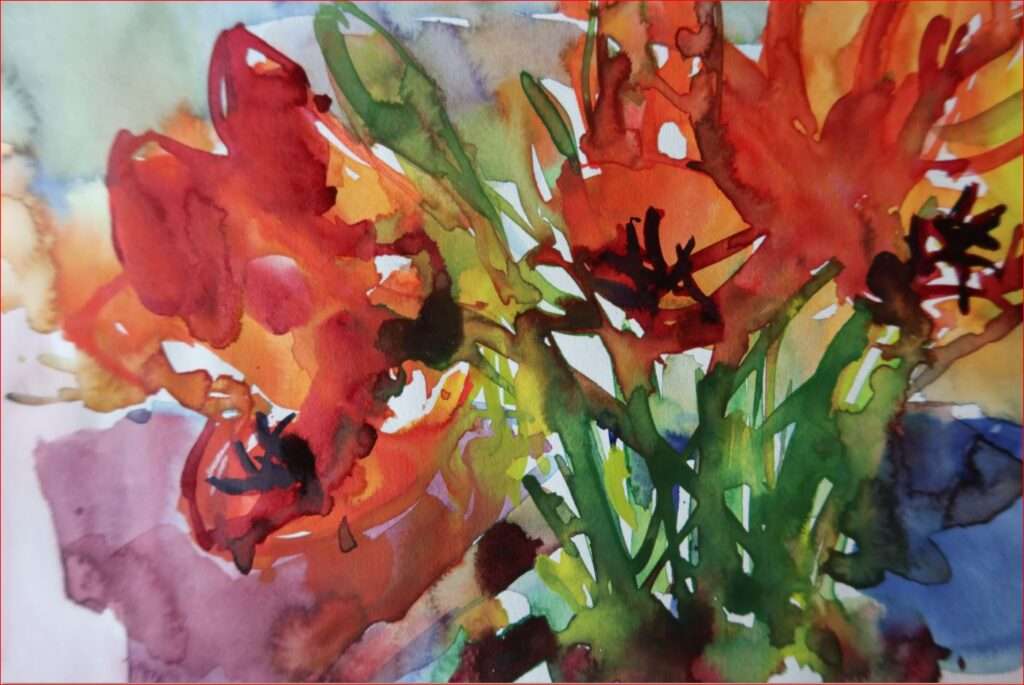flowers expressive